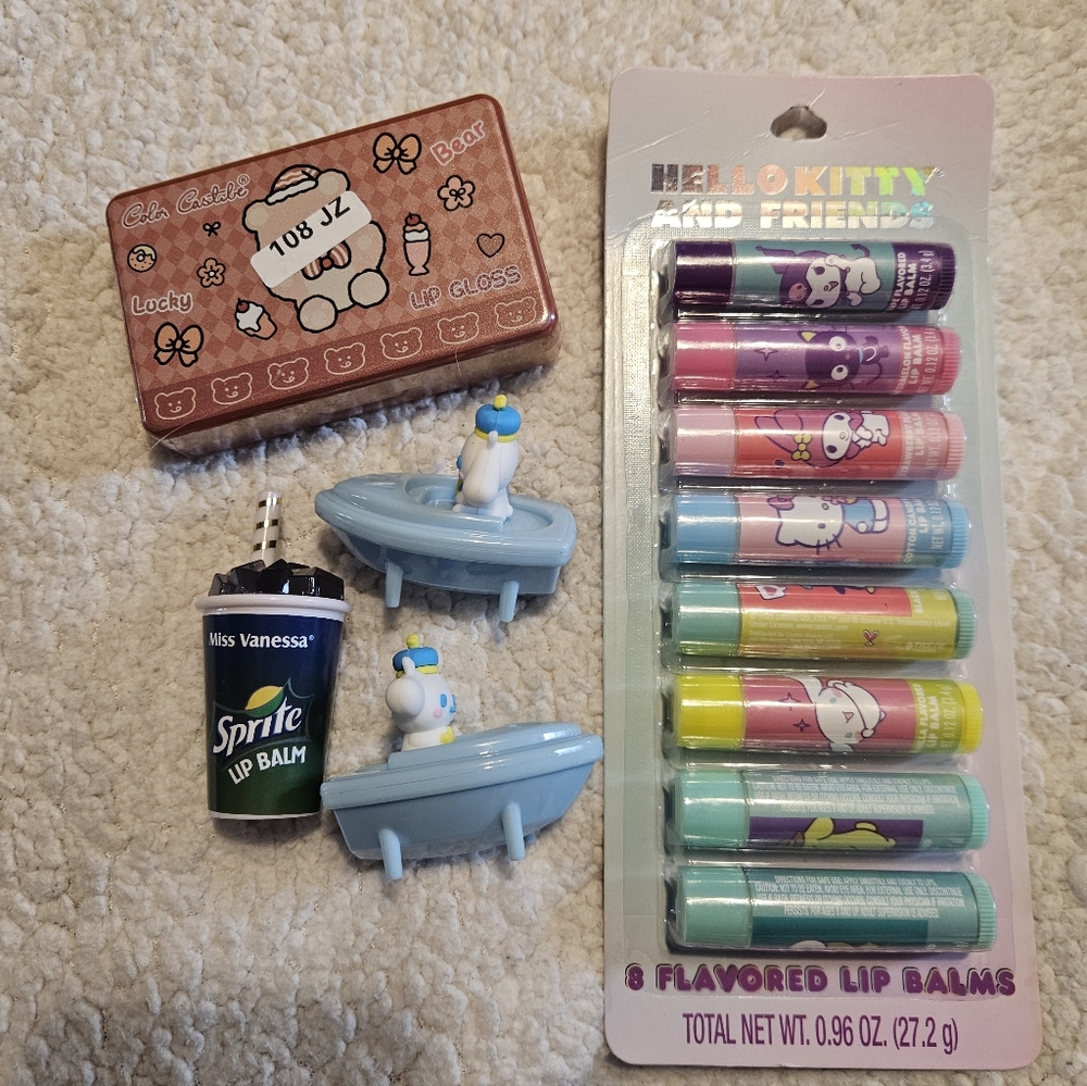 NWT Set Of Kids Lip Balms